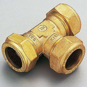 Тройник обжимной Tiemme 28х28х28 мм 1000060 Тройник обжимной Tiemme 28х28х28 мм 1000060