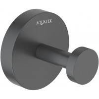 Крючок Aquanet Бетта матовый черный AQ4601MB