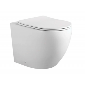 Унитаз приставной безободковый Splendy Light Tornado 36x56x41 см белый SLT003