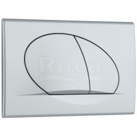 Панель смыва Roca Active 42B 2 режима 255х170х18 мм хром матовый 8901140B2