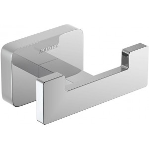 Крючок для полотенец двойной Aquanet Либра хром AQ4302CR