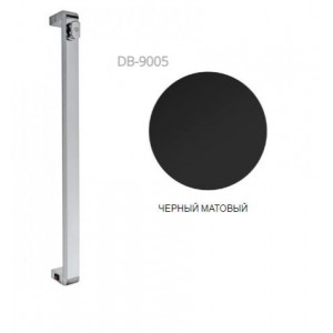 Полотенцесушитель водяной Margaroli 686/S BOX 837 мм черный матовый 686MBB-837