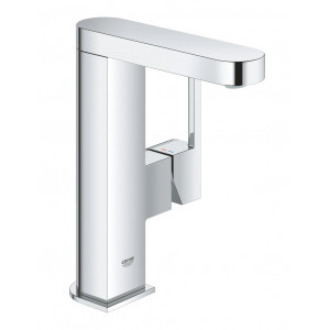 Смеситель для раковины GROHE Plus M-Size однорычажный с нажимным сливным гарнитуром хром 23872003 Смеситель для раковины GROHE Plus M-Size однорычажный с нажимным сливным гарнитуром хром 23872003
