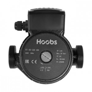 Насос циркуляционный Hoobs CT 32-120 180 мм 500 Вт с гайками 08109H