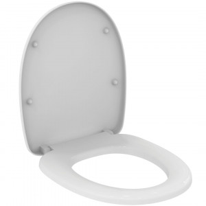 Сиденье с крышкой Ideal Standard Oceane стальные шарниры W300201