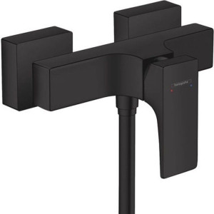 Смеситель для душа Hansgrohe Metropol однорычажный внешний монтаж матовый черный 32560670