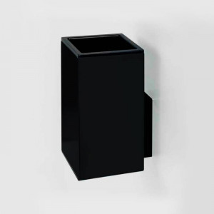 Стакан подвесной Colombo Design MiniQ чёрный матовый B5002.NM Стакан подвесной Colombo Design MiniQ чёрный матовый B5002.NM