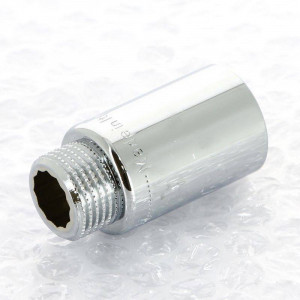 Удлинитель НВ хромированный Uni-Fitt 1/2 x 40 мм 657C2040