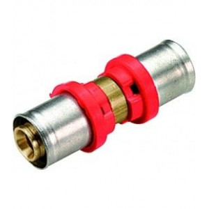 Муфта пресс Tiemme TUBO AL-PEx 20х2.0-20х2.0 мм 1660019 Муфта пресс Tiemme TUBO AL-PEx 20х2.0-20х2.0 мм 1660019