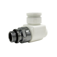 Вентиль запорный SR Rubinetterie Prestige & Minimal прямой 1/2 белый 0354-1500VC0A