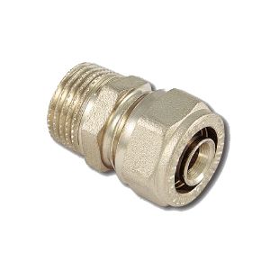 Муфта с наружной резьбой Tiemme 20x2.0 мм - 3/4 1600005 Муфта с наружной резьбой Tiemme 20x2.0 мм - 3/4 1600005