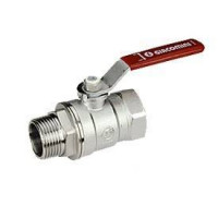 Кран шаровой Giacomini R254DL 1 1/4 ВН ручка-рычаг R254LX006