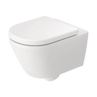 Унитаз подвесной Duravit D-Code 54х37 см безободковый белый 29030900212
