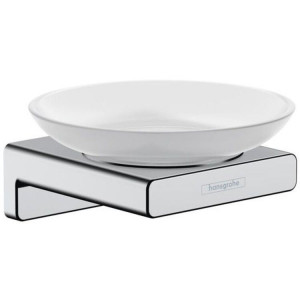 Мыльница Hansgrohe AddStoris хром 41746000 Мыльница Hansgrohe AddStoris хром 41746000