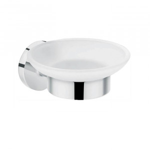 Мыльница Hansgrohe Logis Universal подвесная хром/белый 41715000 Мыльница Hansgrohe Logis Universal подвесная хром/белый 41715000