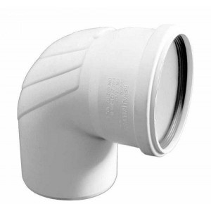 Отвод канализационный REHAU RAUPIANO Plus 160 мм 87° 11240291001 Отвод канализационный REHAU RAUPIANO Plus 160 мм 87° 11240291001