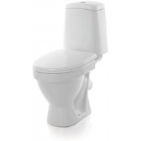 Унитаз-компакт Rosa Лада Комфорт белый WC.CC/Lada/2-DM/WHT.G/S1