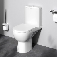 Унитаз-компакт AM.PM Sunny FlashClean с сиденьем микролифт C85C8600SC
