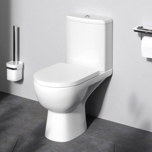 Унитаз-компакт AM.PM Sunny FlashClean с сиденьем микролифт C85C8600SC Унитаз-компакт AM.PM Sunny FlashClean с сиденьем микролифт C85C8600SC