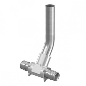 Трубка-тройник Uponor Smart Radi Q&E 20-15CU-20 300 мм 1023050