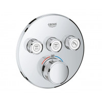 Термостат встраиваемый Grohe Grohtherm SmartControl для 3 потребителей внешняя часть 29121000