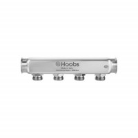 Коллектор из нержавеющей стали Hoobs без регулировки 1 x 2 выхода 3/4 HB-INCGO-111502