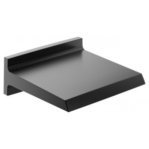 Каскадный излив для душа Keuco Universal 180х180 мм чёрный матовый хром 59982 130000 Каскадный излив для душа Keuco Universal 180х180 мм чёрный матовый хром 59982 130000