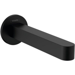 Излив на ванну Hansgrohe Finoris матовый черный 76410670 Излив на ванну Hansgrohe Finoris матовый черный 76410670