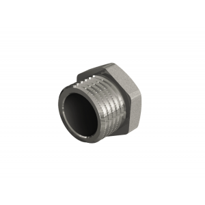 Заглушка с наружной резьбой Metalit 1 луженая латунь EBF0110T Заглушка с наружной резьбой Metalit 1 луженая латунь EBF0110T