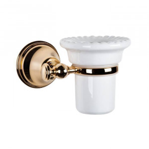 Стакан подвесной Tivoli World Harmony 109 керамический золото TWHA109oro