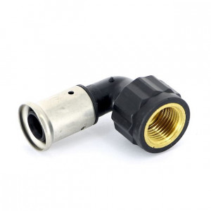 Угольник-пресс 90° Henco ВР 26x3/4 6PK-2605 Угольник-пресс 90° Henco ВР 26x3/4 6PK-2605