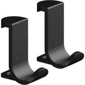 Крючок широкий hansgrohe WallStoris 2 шт матовый черный 27914670