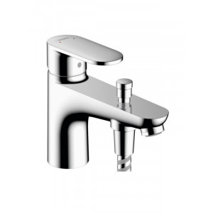 Смеситель на борт ванны hansgrohe Vernis Blend Monotrou с переключателем хром 71444000 Смеситель на борт ванны hansgrohe Vernis Blend Monotrou с переключателем хром 71444000
