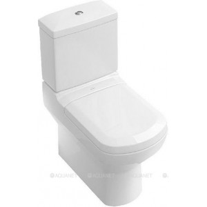 Чаша унитаза-компакта Villeroy & Boch Sentique белая 56151001 Чаша унитаза-компакта Villeroy & Boch Sentique белая 56151001