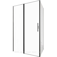 Душевое ограждение Allen Brau Priority 1200x800 мм браш черный 3.31009.BBA/3.31015.BBA