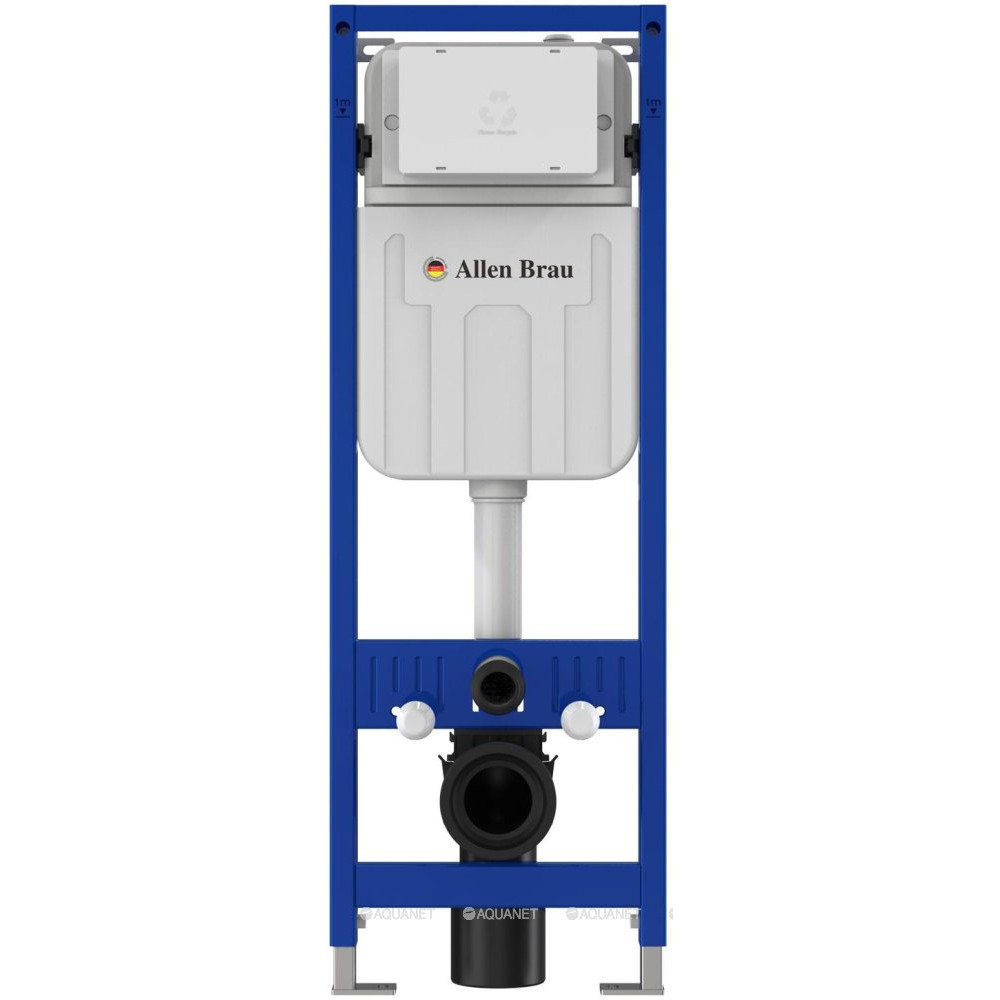 Инсталляция для подвесного унитаза Allen Brau PNEUMATIC SLIM 1117х138х380 мм 9.11102.20