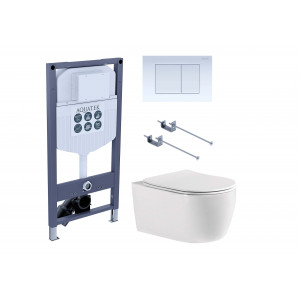 Комплект инсталляции 4 в 1 Aquatek Европа New-INS23-009 (рама INS-0000023 + кнопка KDI-0000009 + унитаз AQ1106L-00) New-INS23-009 Комплект инсталляции 4 в 1 Aquatek Европа New-INS23-009 (рама INS-0000023 + кнопка KDI-0000009 + унитаз AQ1106L-00) New-INS23-009