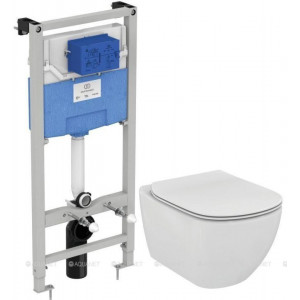 Комплект 3 в 1 Ideal Standard: инсталляция R020467, унитаз T007901, сиденье T352701 T386801 Комплект 3 в 1 Ideal Standard: инсталляция R020467, унитаз T007901, сиденье T352701 T386801
