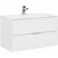 Тумба с раковиной Aquanet Алвита 90 белый 00238367