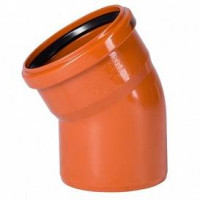 Отвод Ostendorf KGB 30° 110 мм PVC 220210