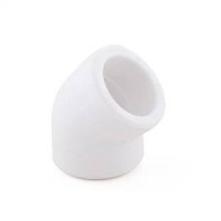 Угольник Valtec PPR 45° 25 мм PN25 белый 10825