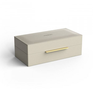 Коробка Decor Walther Brownie BOX S 27х14х9.5 см искусственная кожа песочный 0939747 Коробка Decor Walther Brownie BOX S 27х14х9.5 см искусственная кожа песочный 0939747