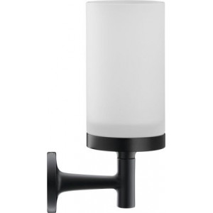 Стакан с держателем Duravit Starck T черный матовый 0099314600 (Уценка) Стакан с держателем Duravit Starck T черный матовый 0099314600 (Уценка)