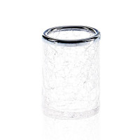 Стакан настольный Decor Walther Crack BER стекло хром 0933100