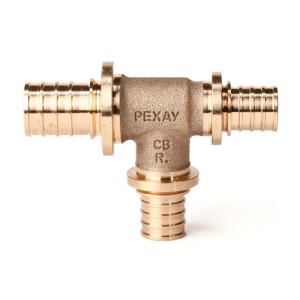 Тройник REHAU RAUTITAN RX+ 25-20-16 бронза 14570843001 Тройник REHAU RAUTITAN RX+ 25-20-16 бронза 14570843001