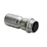 Редукционная вставка Viega Sanpress Inox 28х18 мм нержавеющая сталь 436261