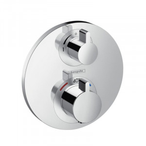 Термостат hansgrohe Ecostat S для 1 потребителя внешняя часть 15757000 Термостат hansgrohe Ecostat S для 1 потребителя внешняя часть 15757000