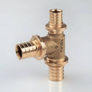Тройник REHAU RAUTITAN RX 16-20-16 бронза 13777471001 Тройник REHAU RAUTITAN RX 16-20-16 бронза 13777471001