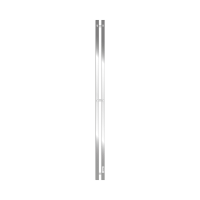 Полотенцесушитель  Primoclima Sol Q E Inox 1500х60 мм 2 секции PCSolQEInox15062