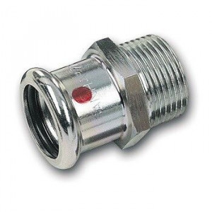 Ниппель переходной SANHA-Therm 24243g 15 мм x 1/2 дюйма ВПр-НР 124243G1512 Ниппель переходной SANHA-Therm 24243g 15 мм x 1/2 дюйма ВПр-НР 124243G1512